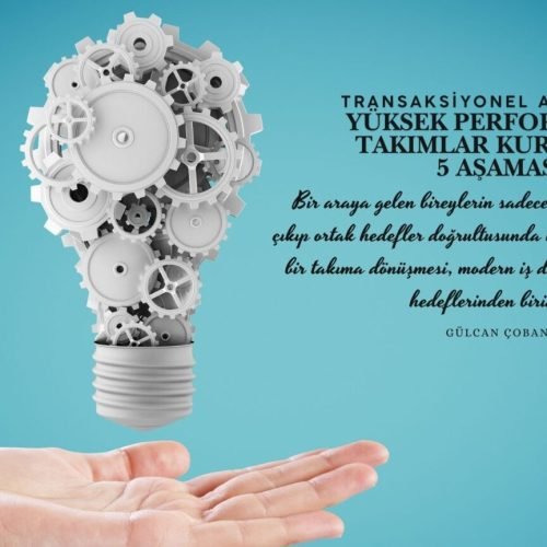 TRANSAKSİYONEL ANALİZ İLE YÜKSEK PERFORMANSLI TAKIMLAR KURMANIN BEŞ AŞAMASI